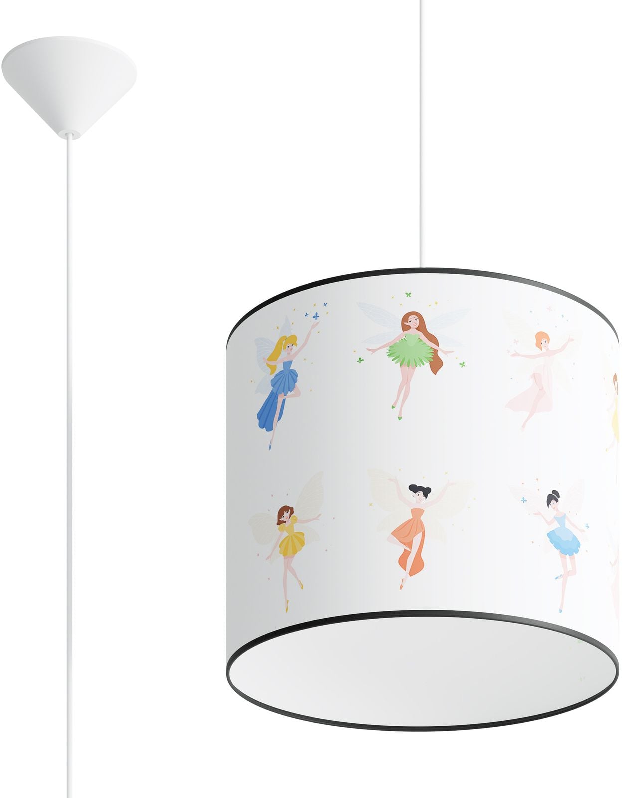 Sollux Lighting Wróżki závěsné svítidlo 1x15 W vícebarevná SL.1416