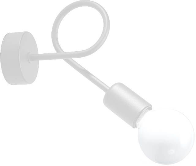 Sollux Lighting Supeł nástěnné svítidlo 1x15 W bílá SL.1430