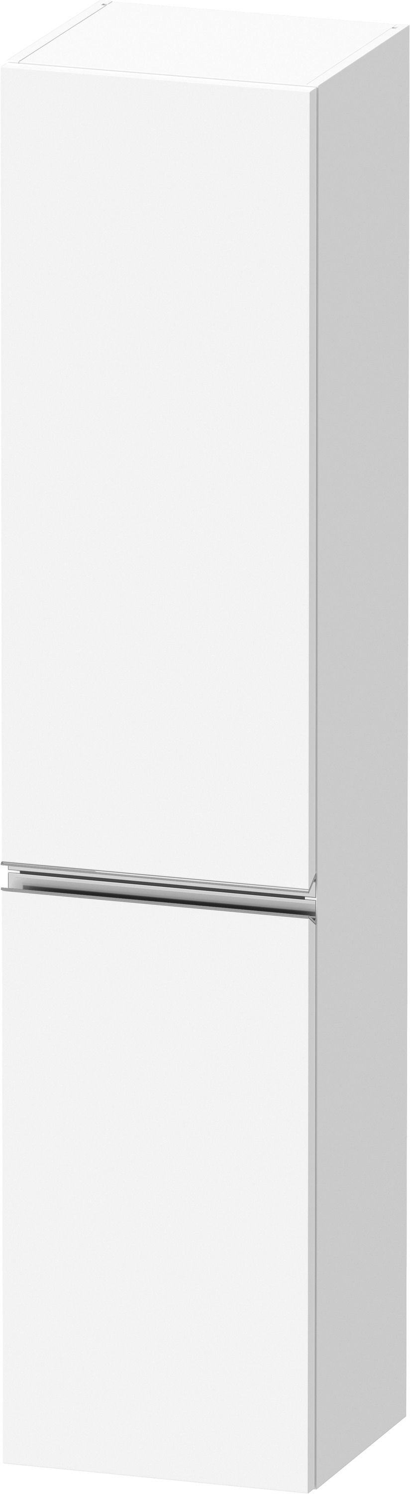 Duravit Sivida skříňka 40x37.4x176 cm boční závěsná bílá-chrom SV1370R10180000