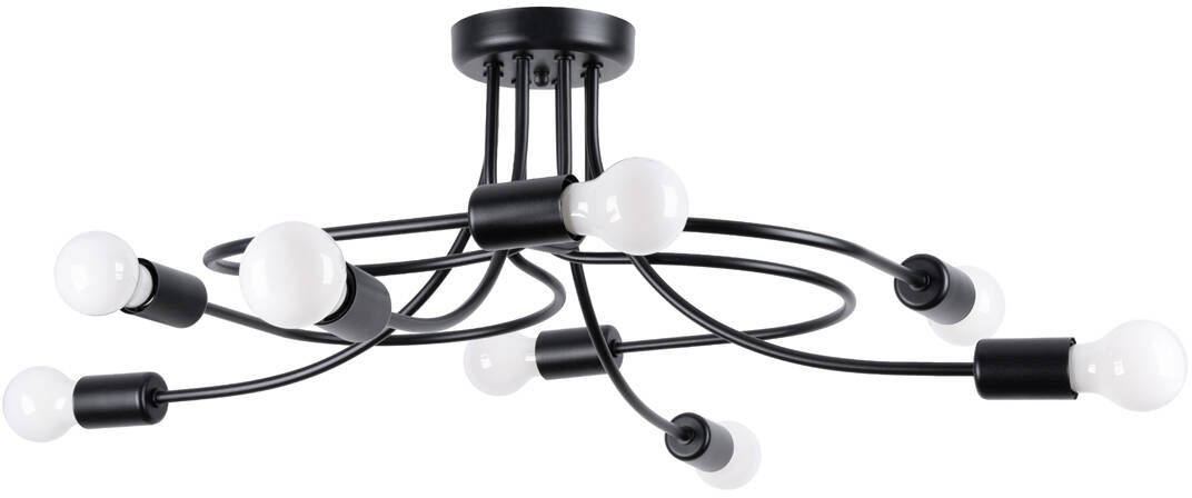 Sollux Lighting Levar stropní světlo x15 W černá SL.1457