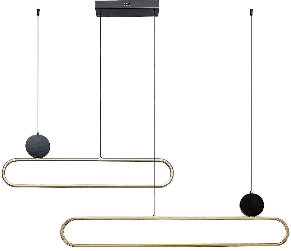 Rabalux Circado závěsné svítidlo x48 W bílá-černá-zlatá 72268