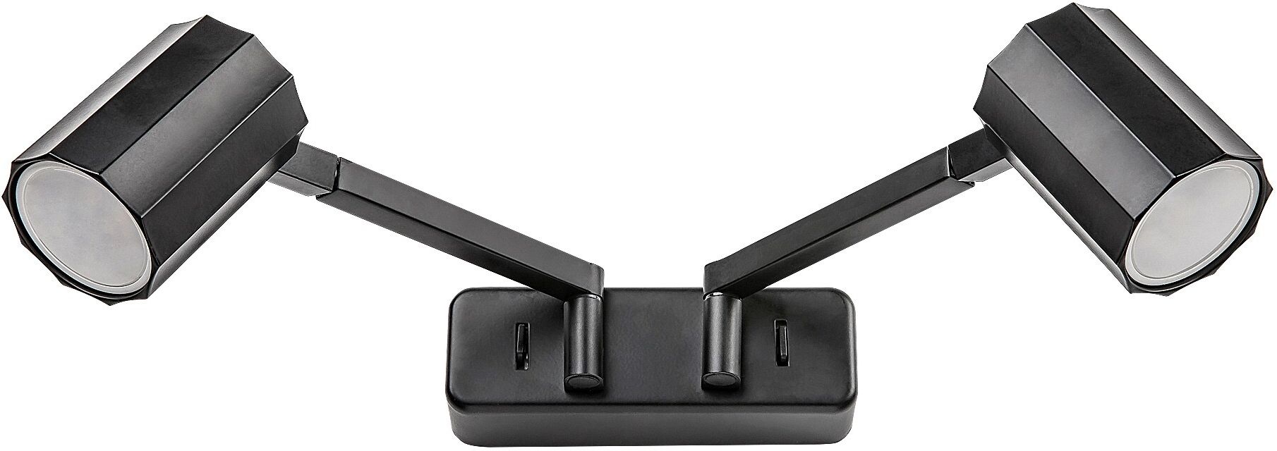 Rabalux Karter nástěnné svítidlo 2x5 W černá 73028