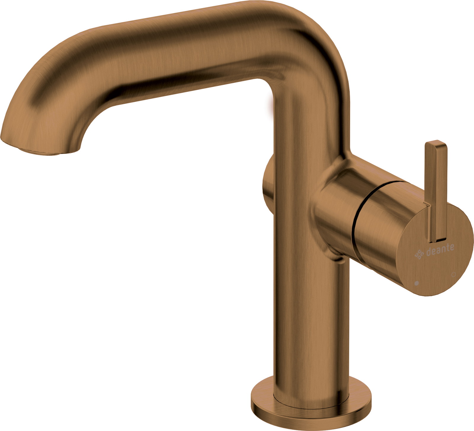 Deante Silia umyvadlová baterie stojící mosaz/antická hnědá BQS_C24M