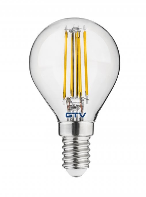 GTV led žárovka 1x4 W 3000 K E14 LD-G45FLE4-30