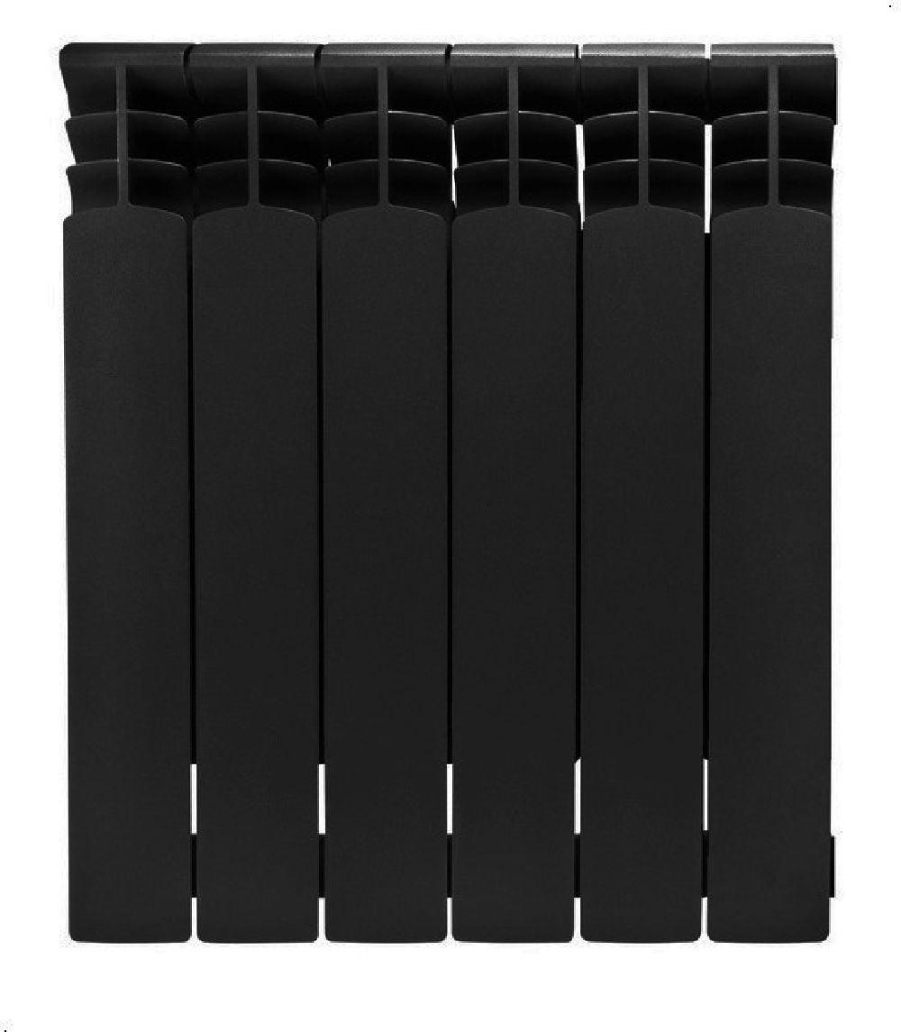 KFA Armatura G500F pokojový radiátor 57.2x48.3 cm podłączenie boční černá 789-060-81