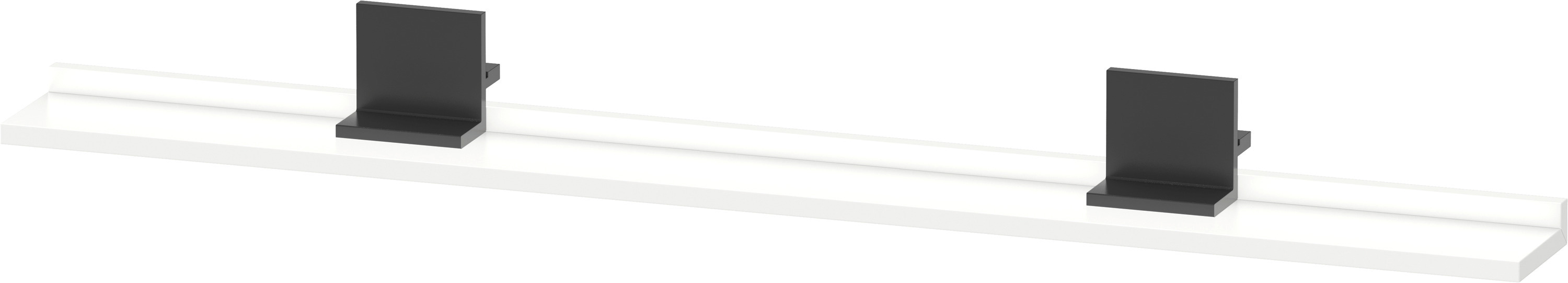 Duravit Sivida polička 120 cm bílá-černá SV74340BD180000