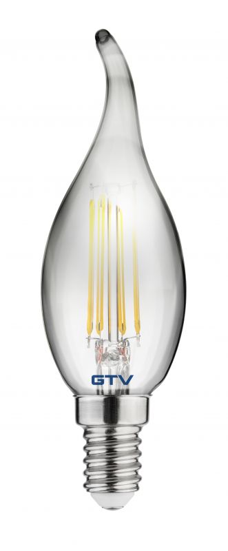 GTV led žárovka 1x4 W 2700 K E14 LD-C35FEP4-30L