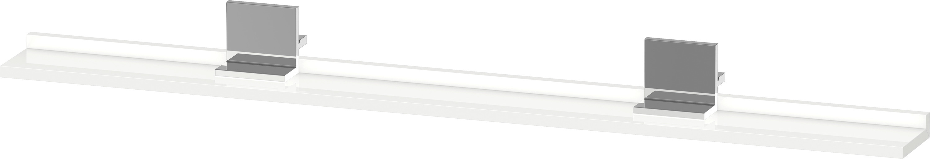 Duravit Sivida polička 128 cm bílá-chrom SV7435010220000