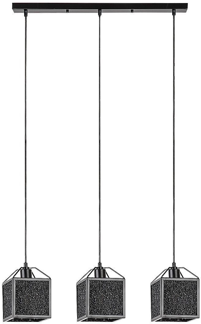 Rabalux Samilo závěsné svítidlo 3x40 W černá 72219