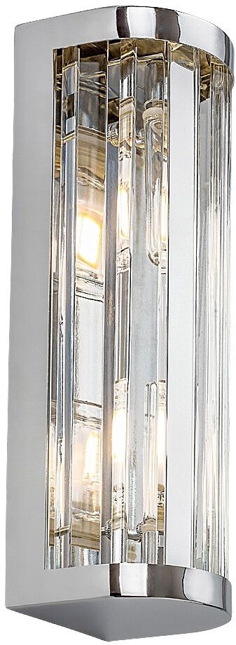 Rabalux Sybil nástěnné svítidlo 2x28 W chrom-průhledná 75035