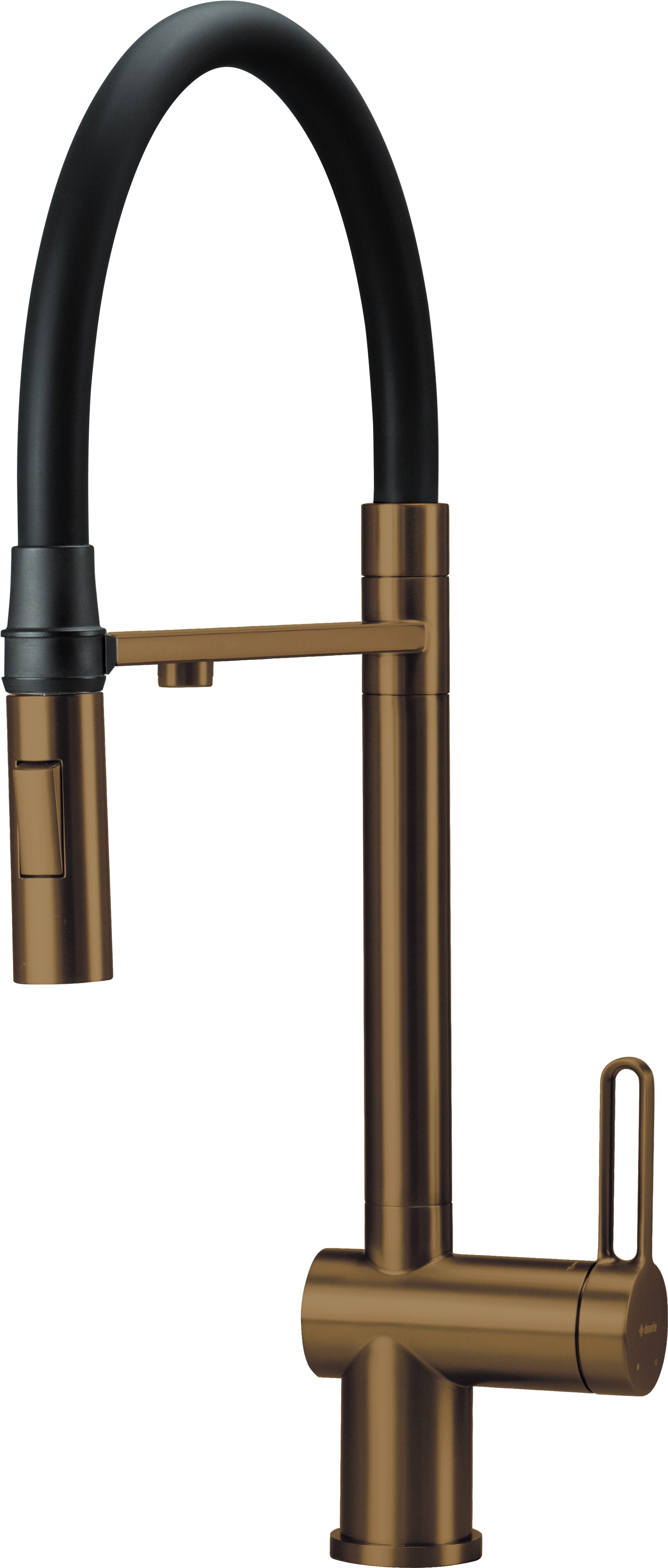 Deante Magnetic kuchyňská baterie stojící hnědá BRM_C75M