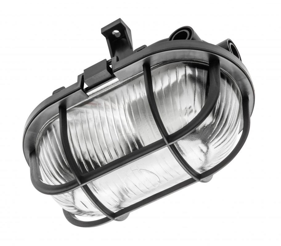 GTV Sanguesa nástěnné svítidlo 1x40 W černá OS-KAY060-10