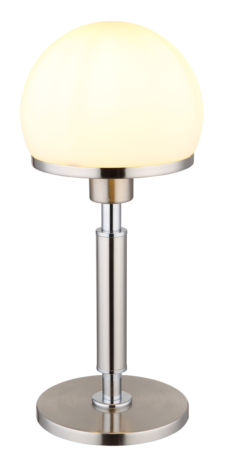 Globo Lighting Haku stolní lampa 1x40 W bílá-chrom-nikl 21954C
