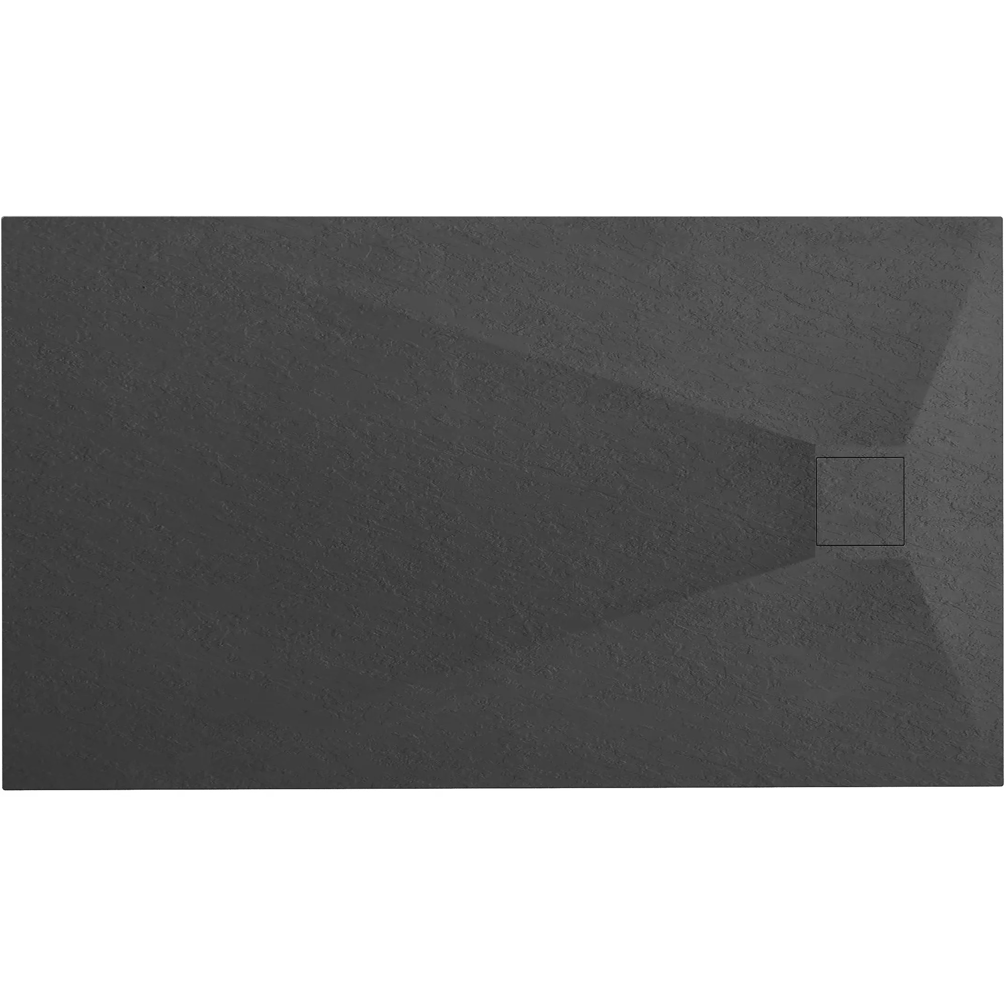 Rea Magnum obdélníková sprchová vanička 120x80 cm černá REA-K3331