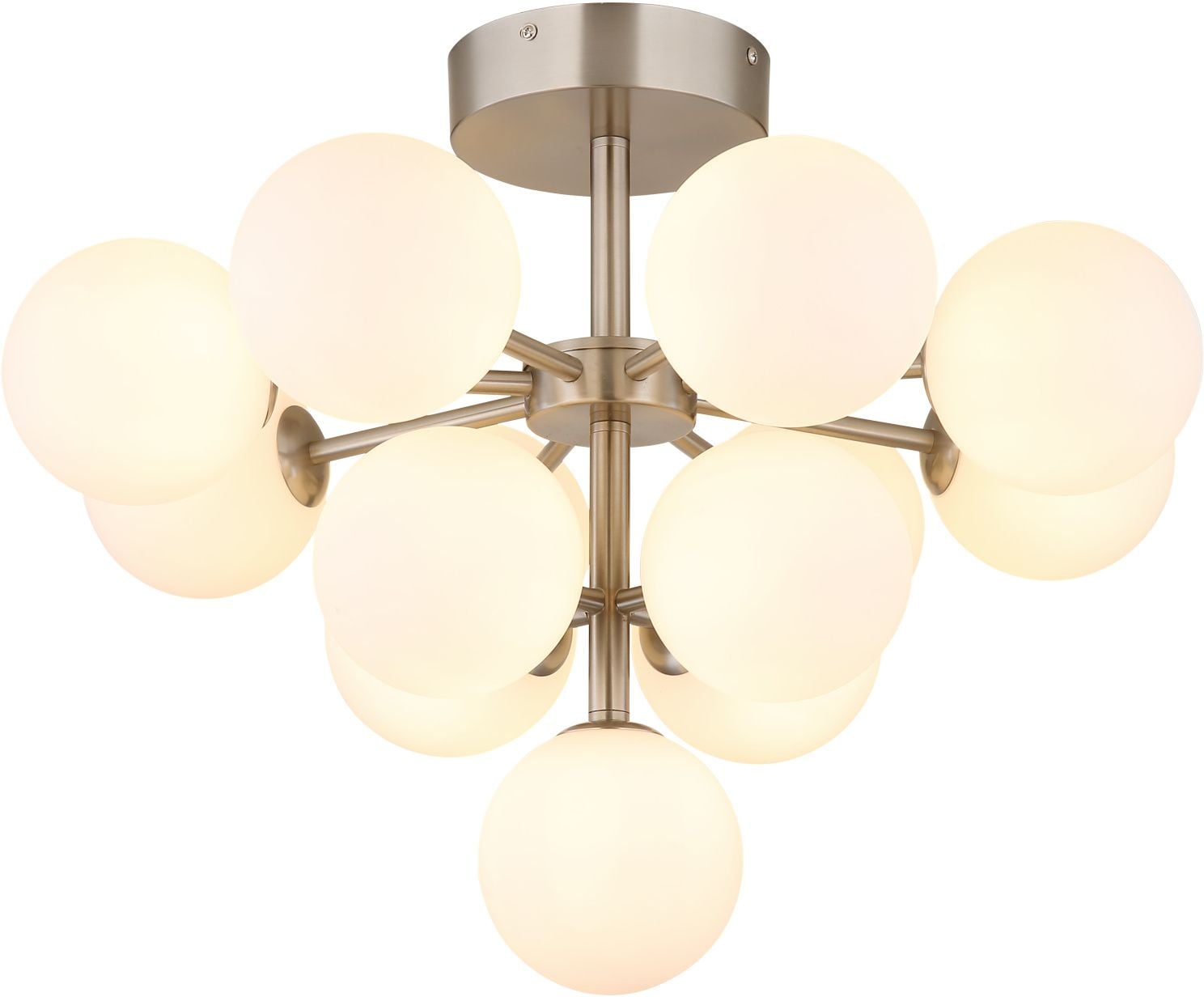Globo Lighting Grappy stropní světlo x5 W bílá-nikl 56143-13ND