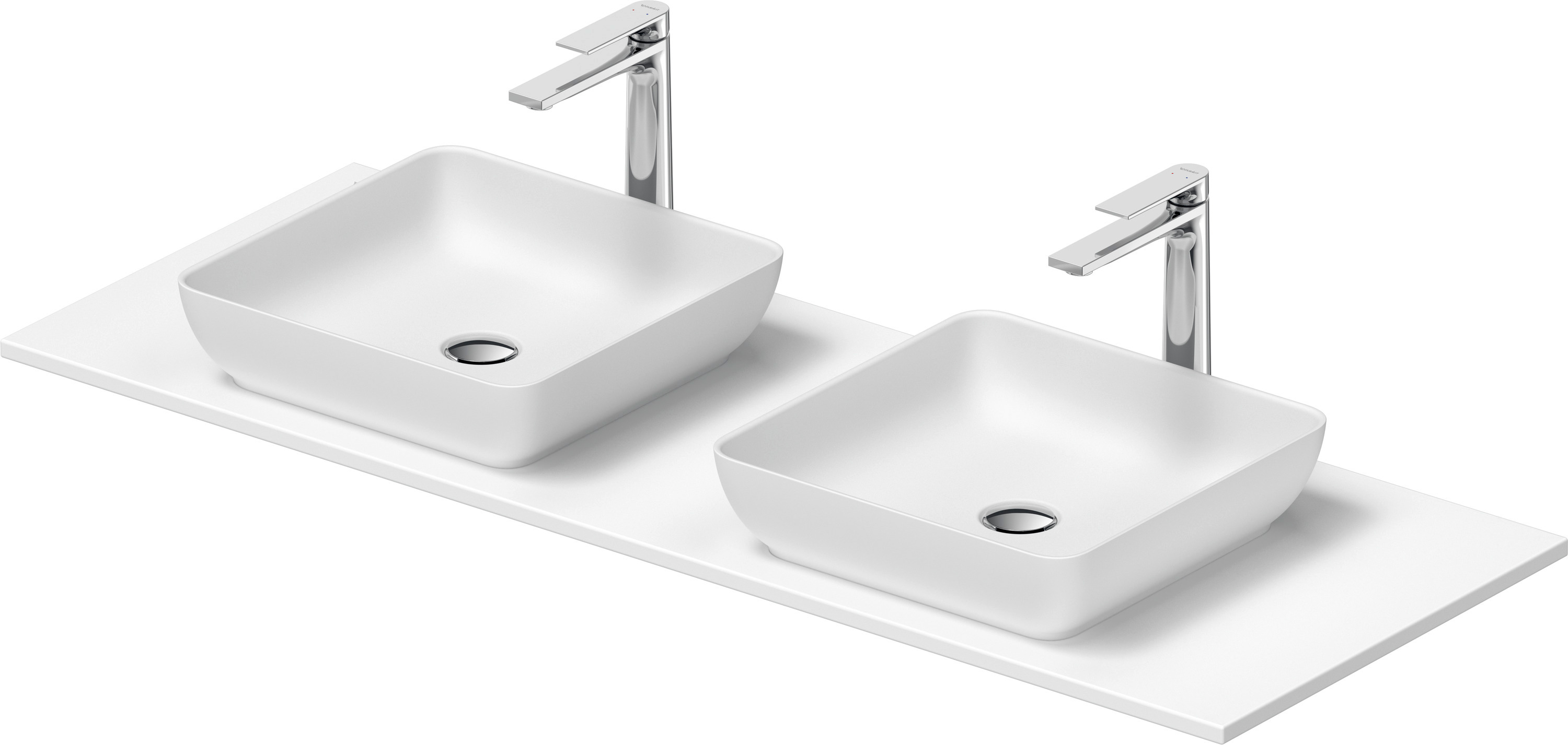 Duravit Sivida umyvadlo s konzolou 135 cm bílá 2680213200