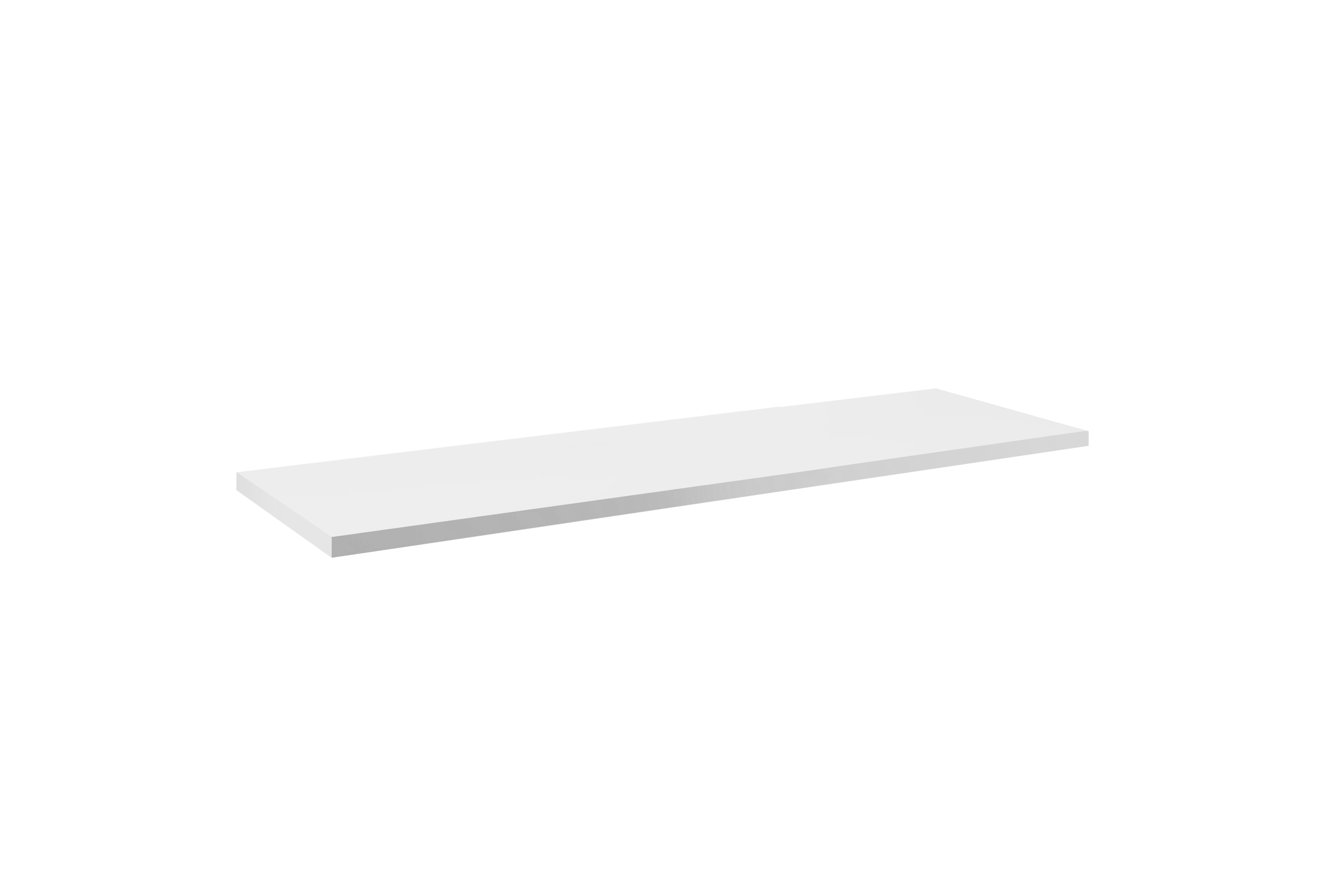 Comad Nova White deska 120x40 cm bílá NOVA WHITE 89-120