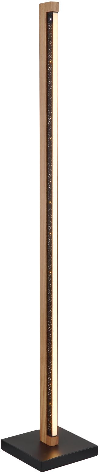 Globo Lighting Starla stojací lampa 1x23.5 W černá-dřevo 67849S