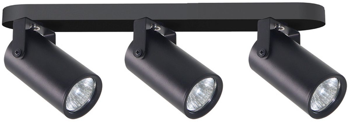 Candellux Gary stropní světlo 3x15 W černá 93-28136