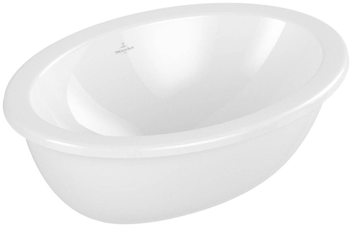 Villeroy & Boch Loop & Friends umyvadlo 48.5x32.5 cm oválné pod pult bílá 4A5400R1