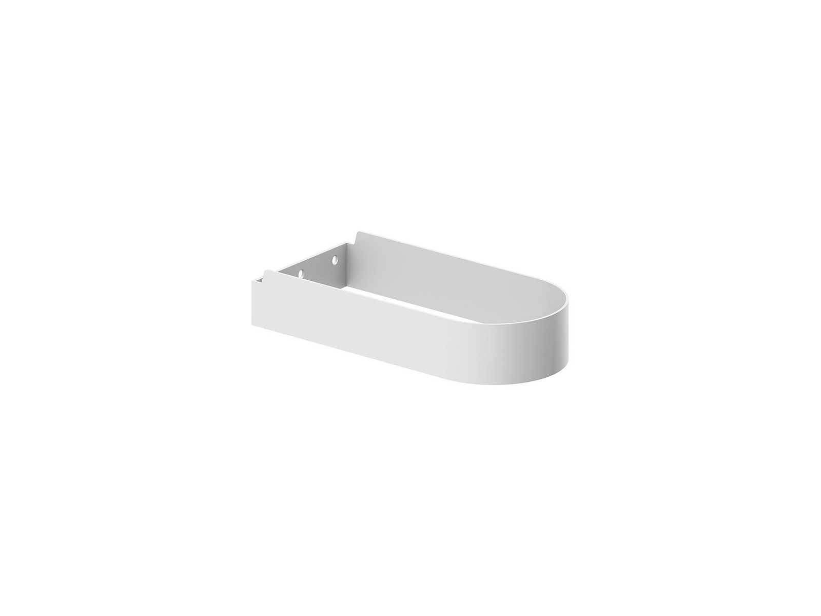 Ravak Yard konzole 38.2x17.8x7 cm pod umyvadlo závěsná bílá X01776