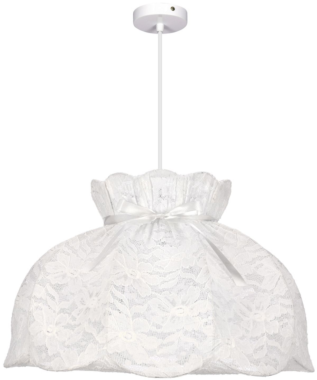 Candellux Rossini závěsné svítidlo 1x40 W bílá 31-39408