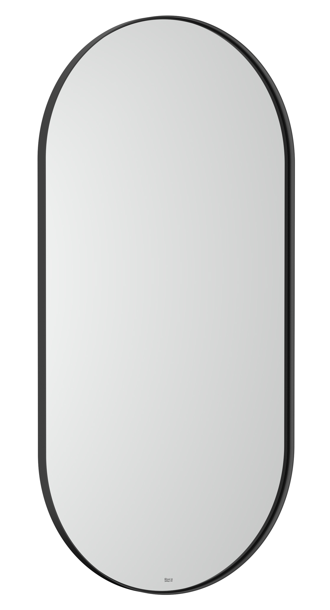 Roca Luna zrcadlo 45x90 cm oválný černá A812420000