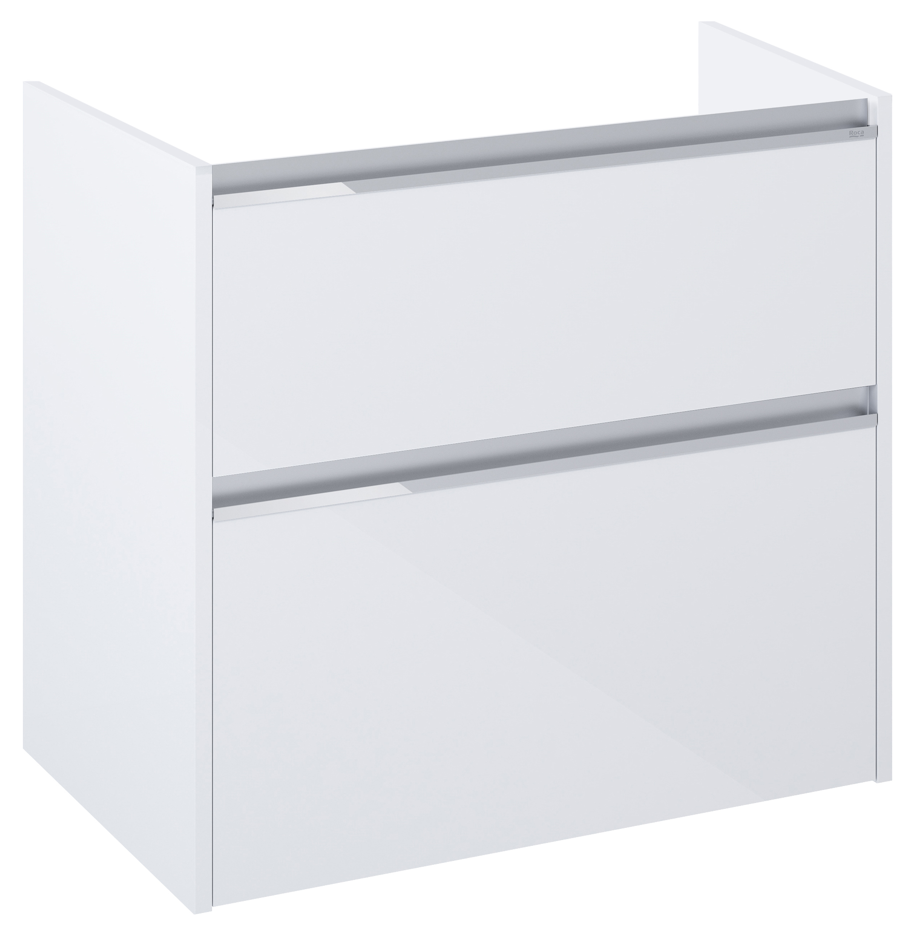 Roca Gap Pro skříňka 78.5x37.6x63.5 cm pod umyvadlo závěsná bílá A857910806