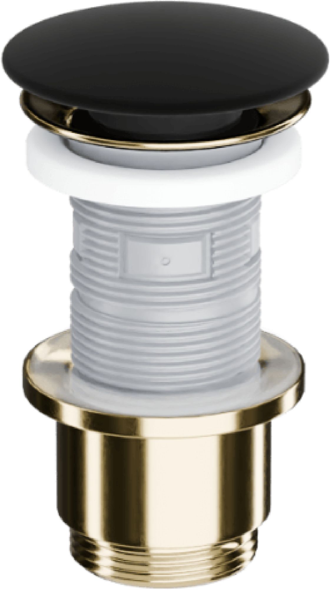 Excellent Design špunt do umyvadla černá-zlatá ARIN.1485.K.01.BLMGL