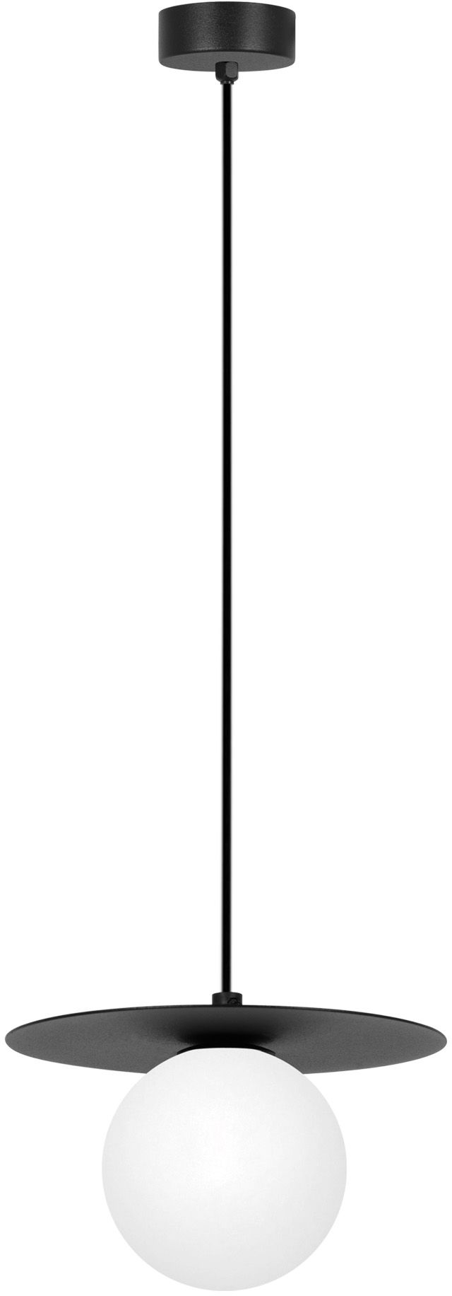 Kaja Robin závěsné svítidlo 1x10 W bílá-černá K-5435