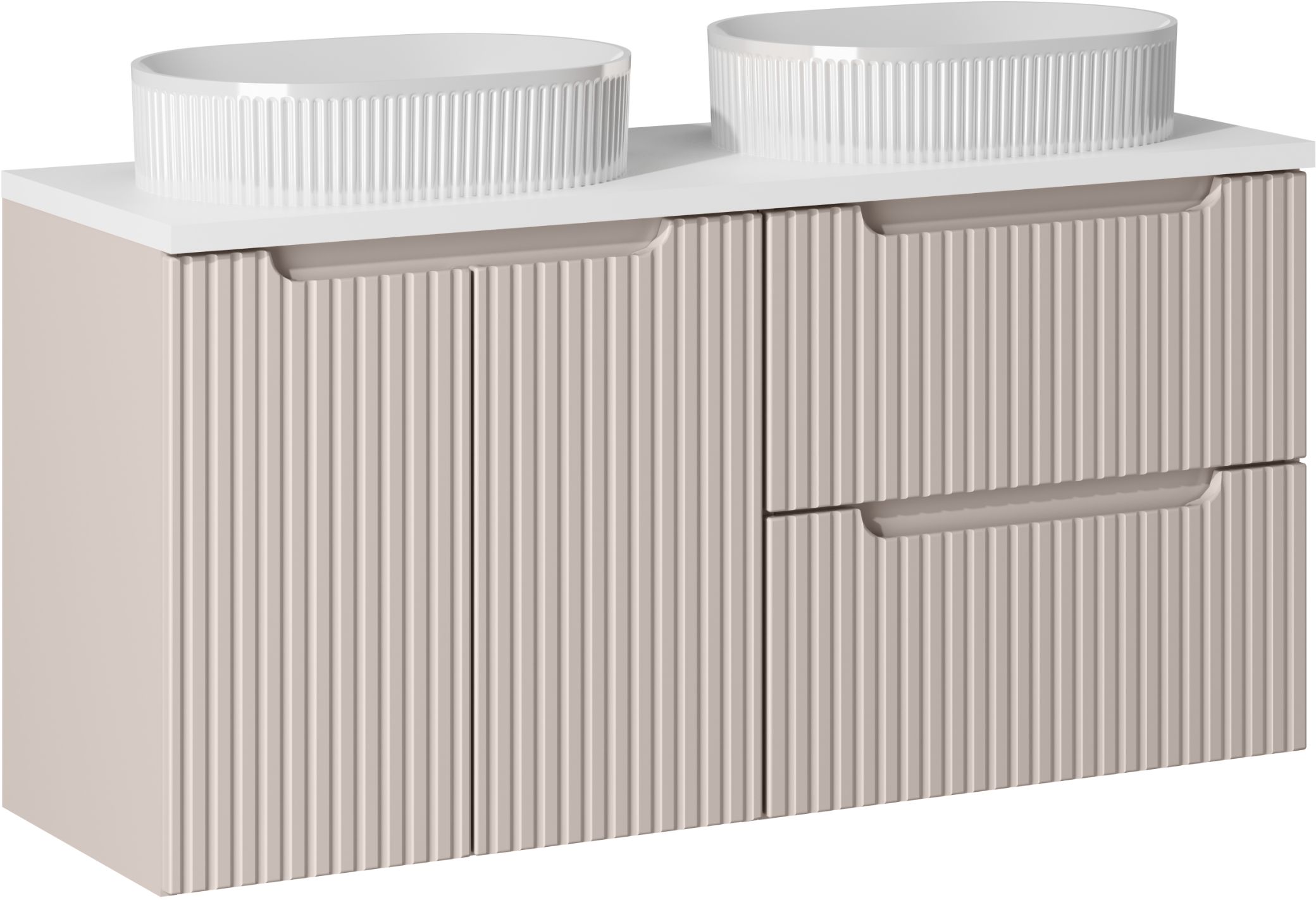 Sada skříňka Comad Nova Cashmere NOVA CASHMERE 82-60-2S, skříňka Comad Nova Cashmere NOVA CASHMERE 82-60-2D, BEYOND 5 WHITE ( E-6564 ), NOVA WHITE 89-120