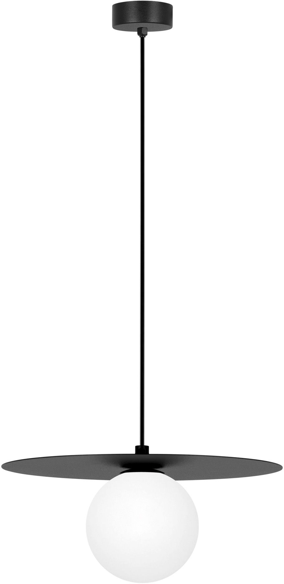 Kaja Robin závěsné svítidlo 1x10 W bílá-černá K-5436