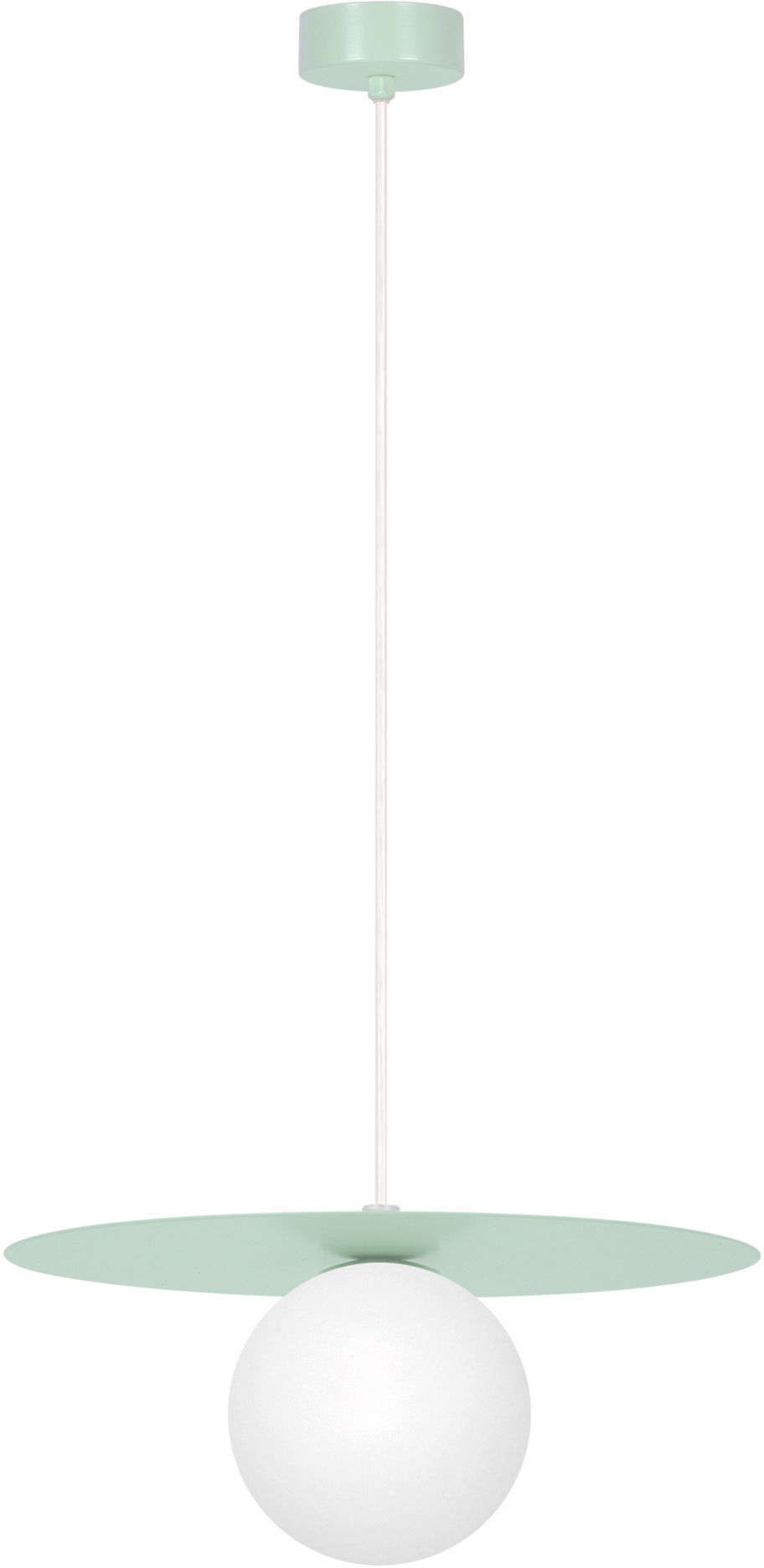 Kaja Robin závěsné svítidlo 1x10 W bílá-mátová K-5451