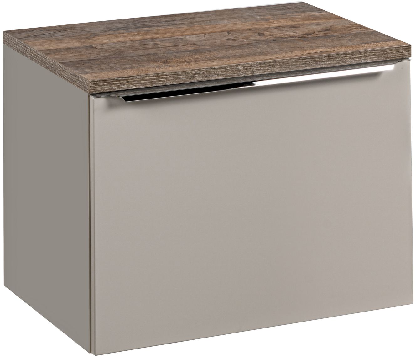 Sada skříňka Comad Santa Fe Taupe SANTA FE TAUPE 82-60-B-2S, deska na skříňku Comad Sante Fe Oak SANTA FE OAK 89-060-A