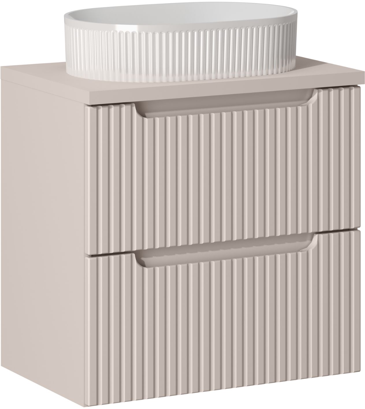 Sada skříňka Comad Nova Cashmere NOVA CASHMERE 82-60-2S, umyvadlo Comad Beyond BEYOND 5 WHITE ( E-6564 ), NOVA CASHMERE 89-60