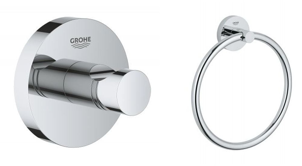 Sada věšák na ručník Grohe Essentials 40365001, věšák na ručník Grohe Essentials 40364001