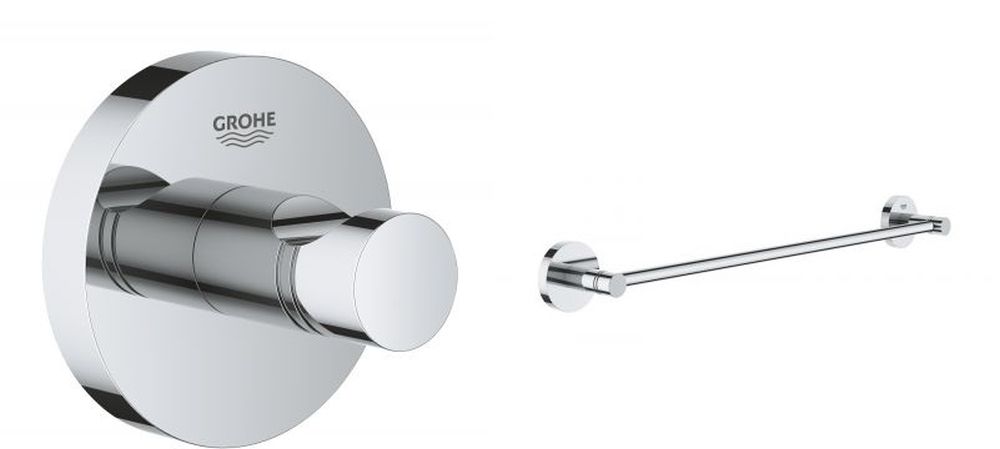 Sada věšák na ručník Grohe Essentials 40688001, věšák na ručník Grohe Essentials 40364001