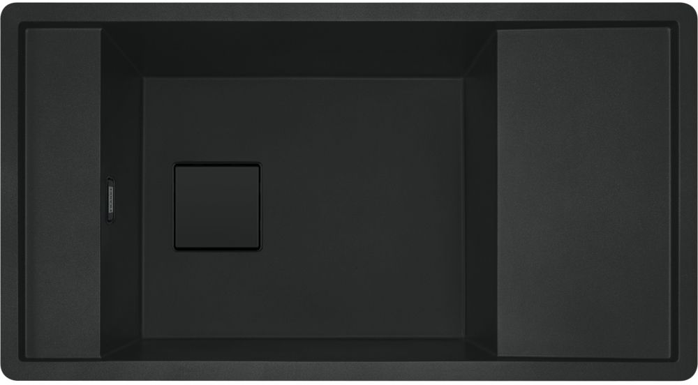 Franke Fresno granitový dřez 87.7x49.5 cm černá 114.0721.148