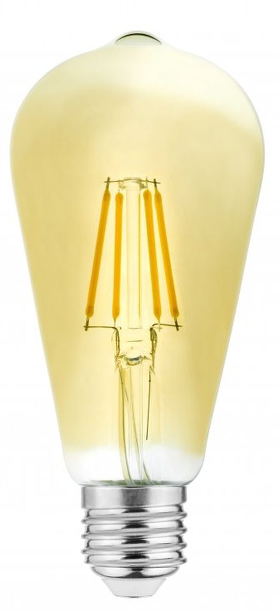 GTV led žárovka 1x4 W 3000 K E27 LD-ST64FVE4-30