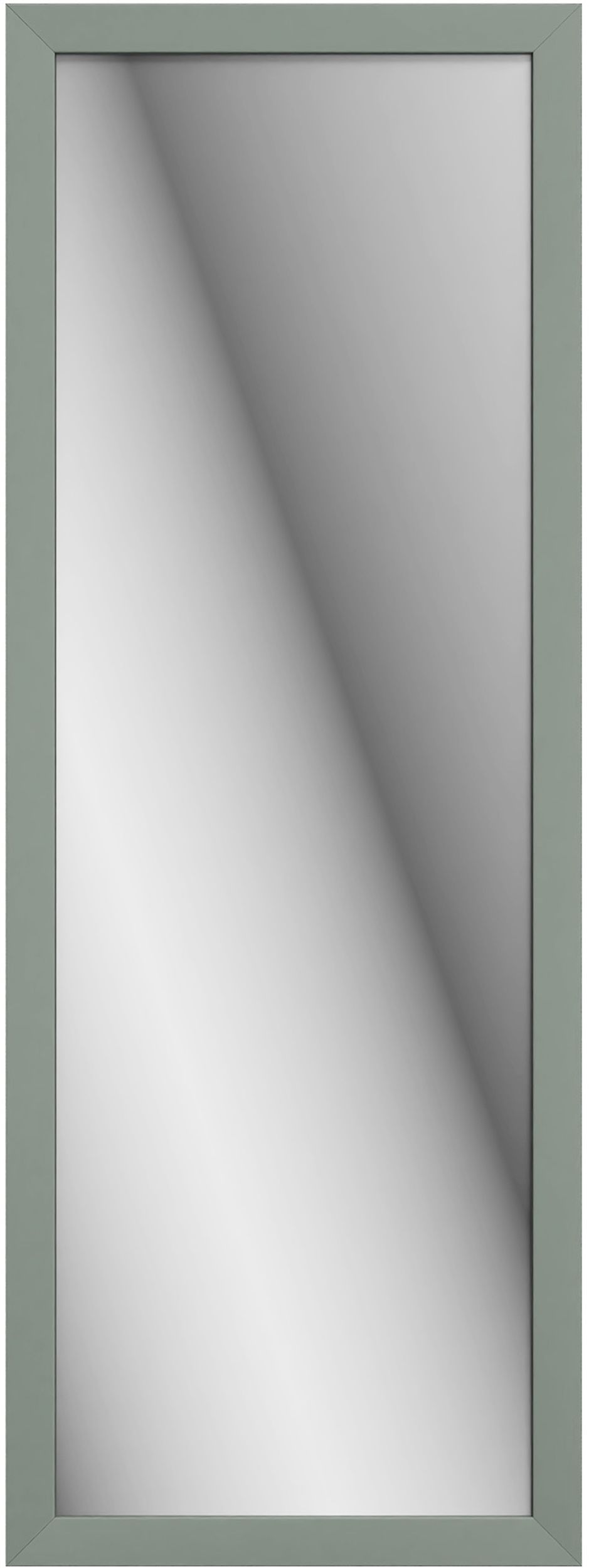 Styler Kiruna zrcadlo 47x127 cm obdélníkový zelená LU-12438