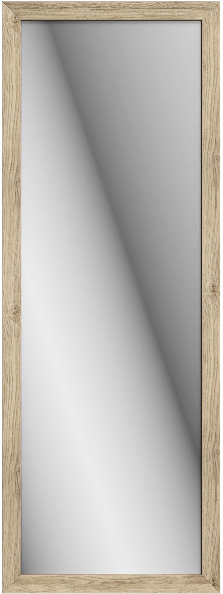 Styler Kiruna zrcadlo 47x127 cm obdélníkový dřevo LU-12443