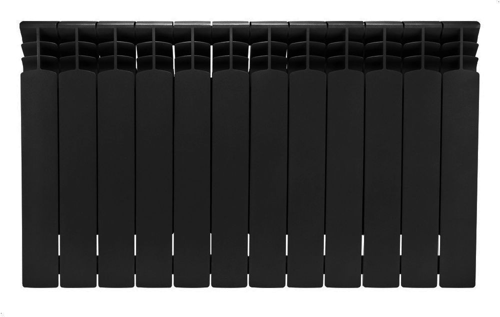 KFA Armatura G500F pokojový radiátor 57.2x96.6 cm podłączenie boční černá 789-120-81