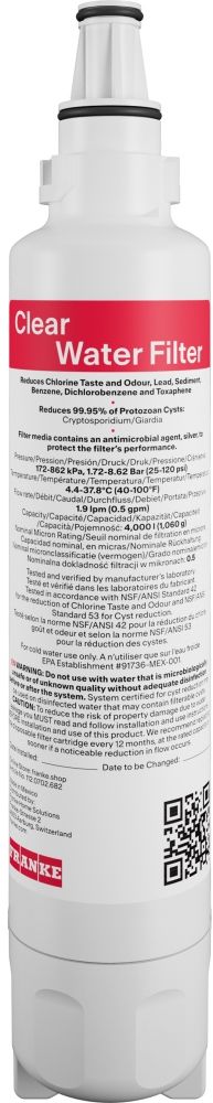 Franke Clear Water filtr pod dřez 112.0702.682