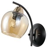 Candellux Merra nástěnné svítidlo 1x40 W černá 21-35301