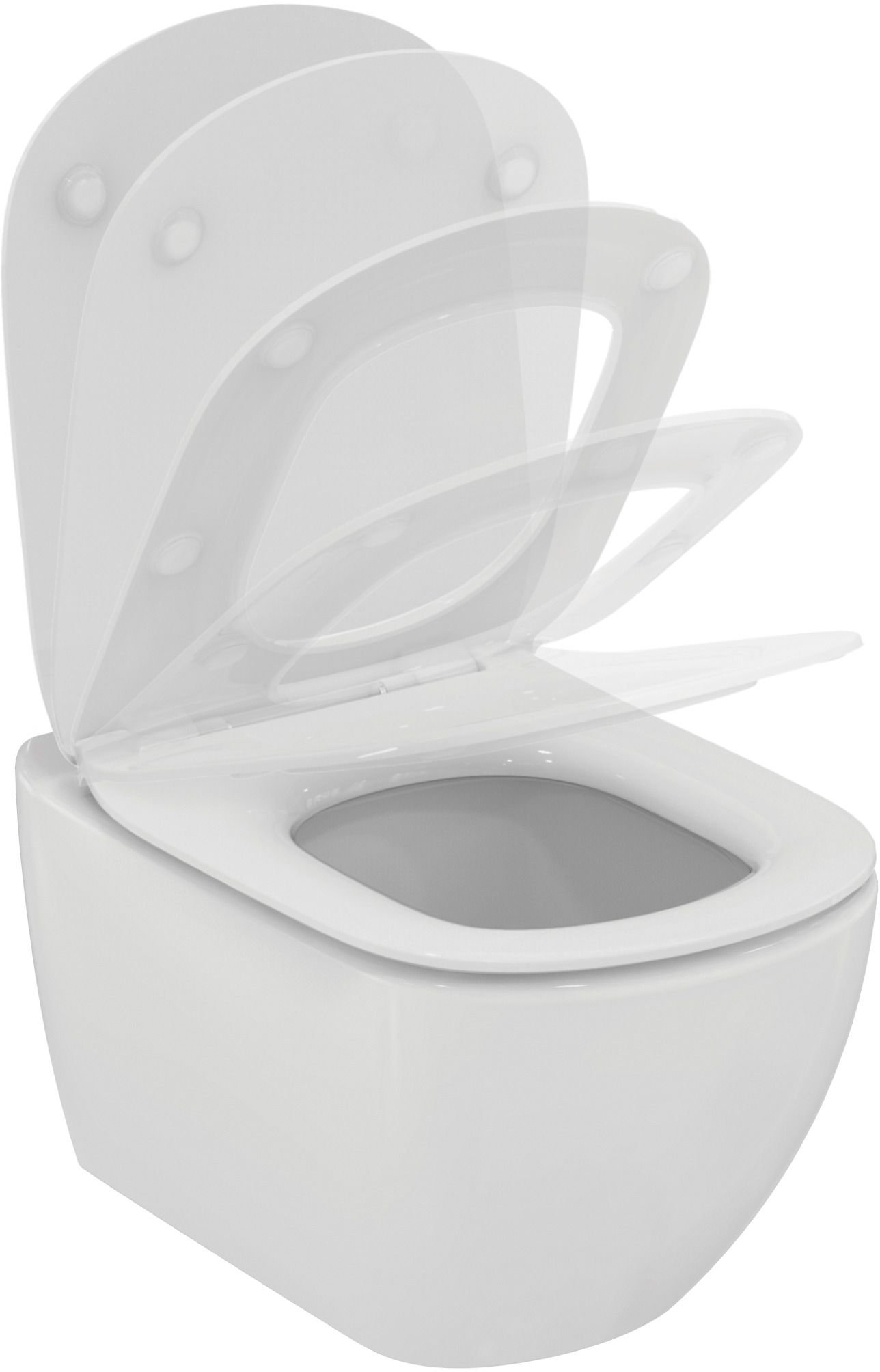 Ideal Standard Tesi wc mísa se sedátkem s pomalým sklápěním T354601
