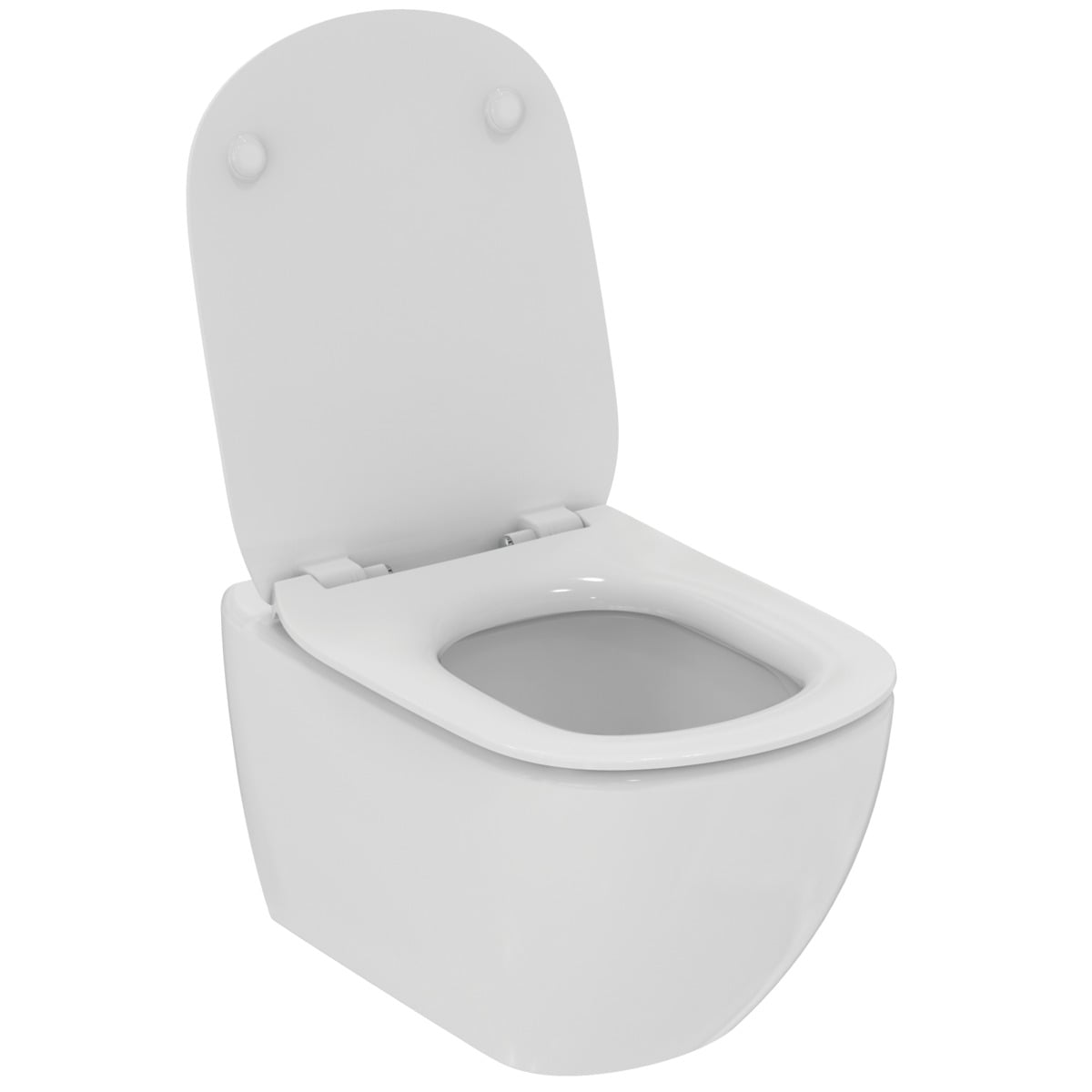Ideal Standard Tesi wc mísa se sedátkem s pomalým sklápěním závěsná bez splachovacího kruhu bílá lesk T354601