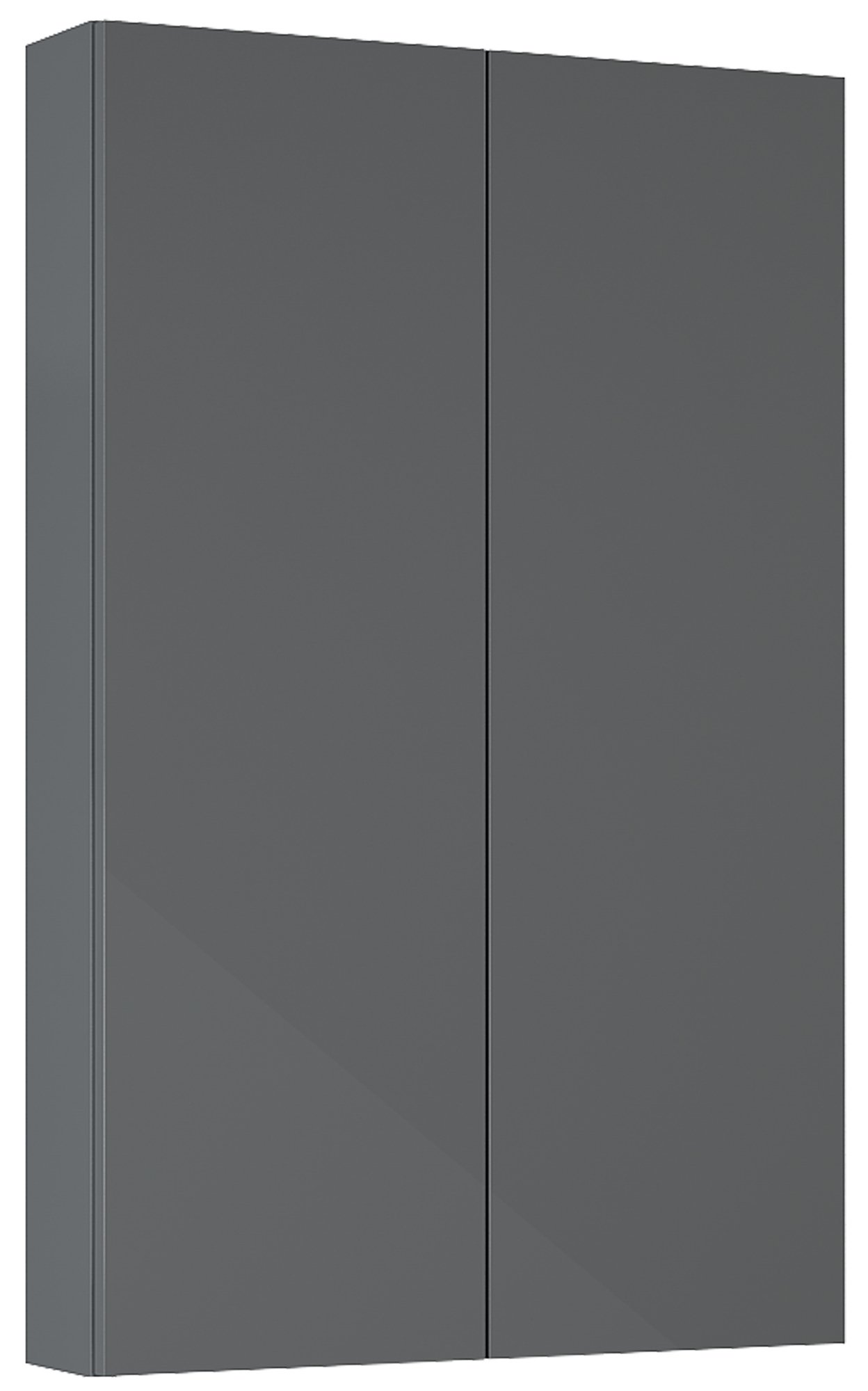 Roca Extra skříňka 50x12.6x80 cm antracitová A857960153