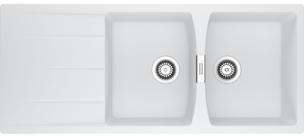 Franke Centro granitový dřez 116x50 cm bílá 114.0710.234