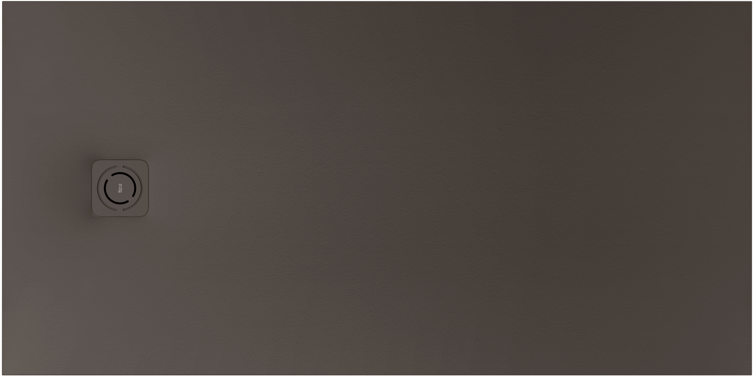 Roca Magma obdélníková sprchová vanička 100x80 cm kávová APE013E832003660