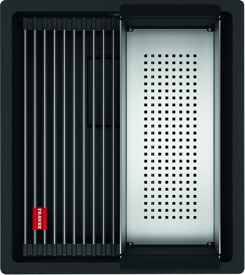 Franke Kanon granitový dřez 46x41 cm černá 125.0721.149